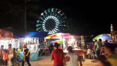 La alcaldía pagó Q19,622.40. por el alquiler de los transformadores para iluminar el campo de la feria. Foto: Julissa Muñoz.