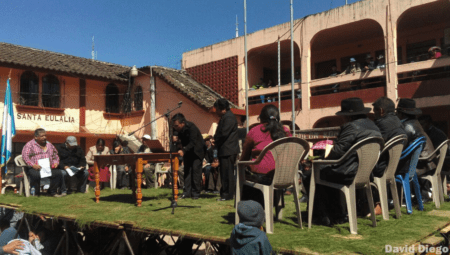El concejo municipal tomó posesión el 15 de enero de 2016. Foto: Prensa Comunitaria Km.169