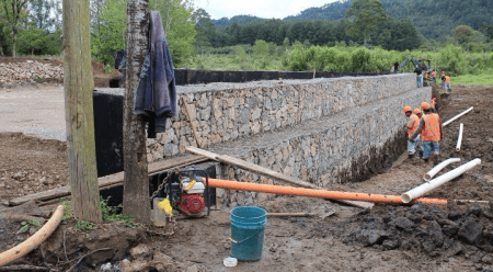La primera planta de tratamiento fue contratada en 2011. La entrega estaba prevista para agosto de 2012. Foto: Cobán Noticioso
