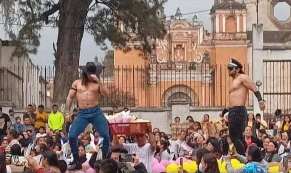 Captura de pantalla del video del festejo del día de la madre que la municipalidad de Jocotenango bajó.