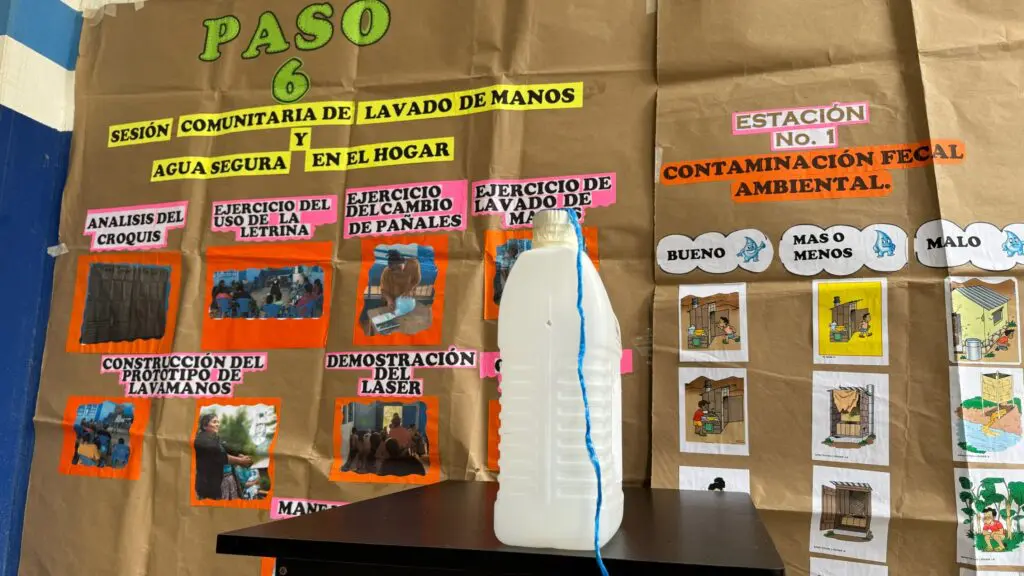 Los vecinos incluyeron en sus nuevos hábitos del lavado de manos al salir del baño. 