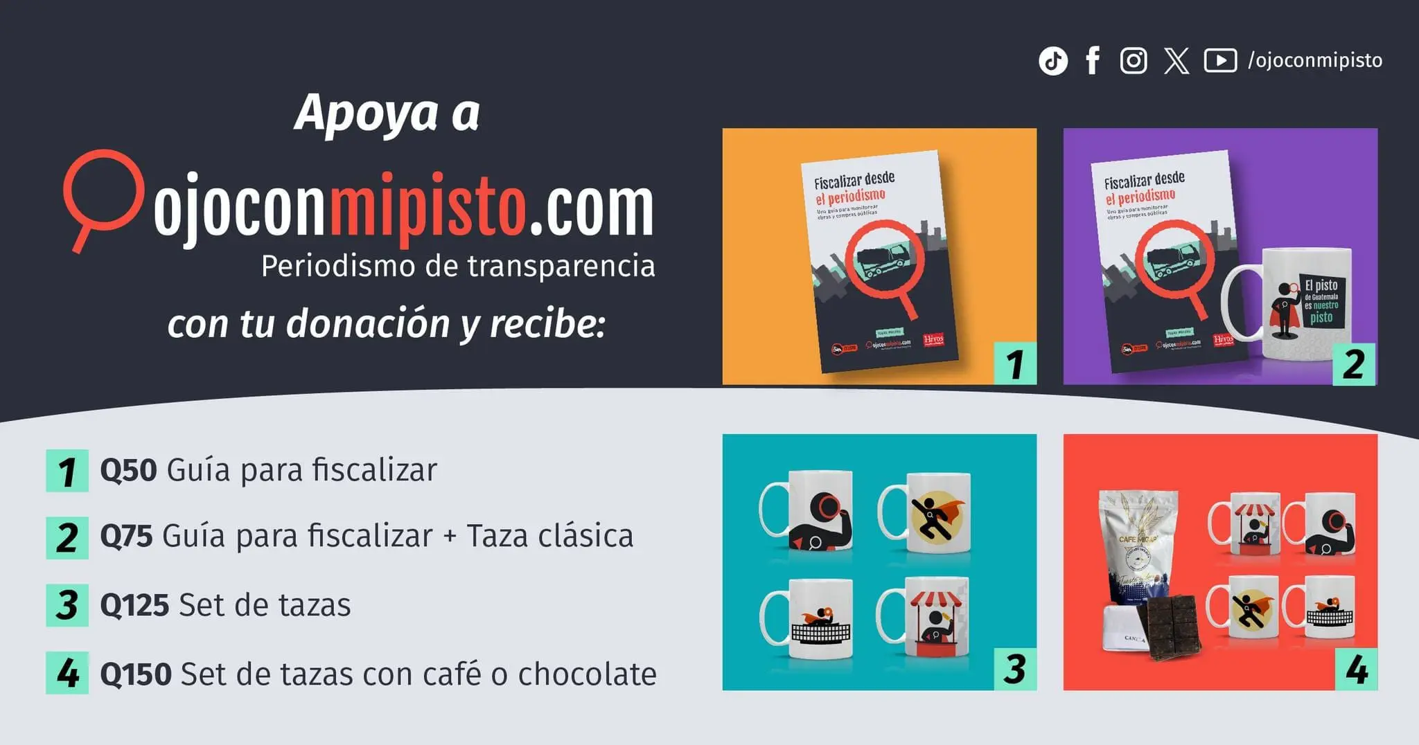 La guía está dirigida a estudiantes universitarios, periodistas y organizaciones que desean aprender a fiscalizar el uso de fondos públicos.