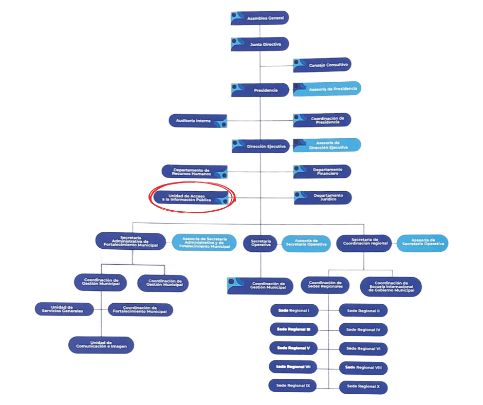 Organigrama Anam