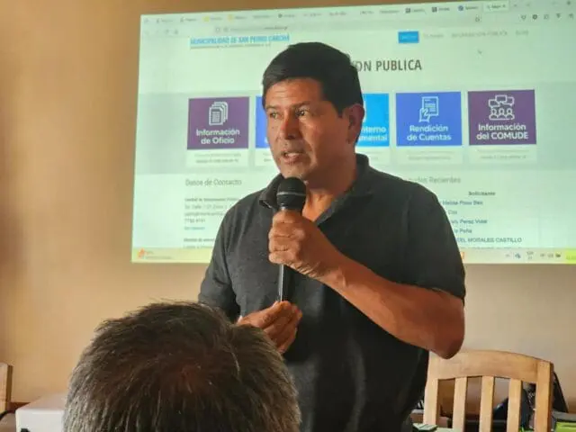 Taller de Obligaciones de Transparencia y Rendición de Cuentas para gobiernos locales de Sololá, marzo de 2025