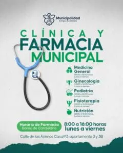 A ese rubro le destinan Q10 millones en distribución de farmacias, medicamentos y funcionamiento de clínicas médicas o psicológicas.