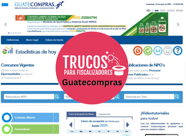 En Guatecompras puedes encontrar las compras de baja cuantía. 