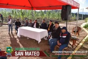 En la aldea San José Pachimachó de San Mateo, Quetzaltenango, construyen un sistema de alcantarillado que colinda con La Esperanza. Vecinos y autoridades de este último temen que la obra los inunde.
