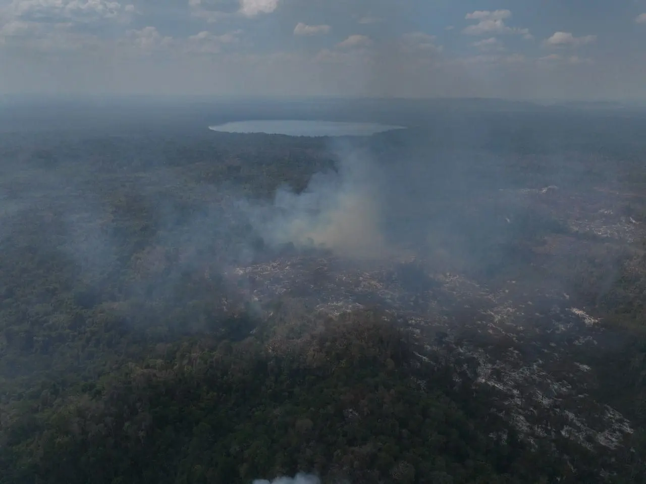 Imágenes tomadas con dron este martes 3 de junio de 2024. Foto: Guardarrecursos CONAP.