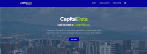 La página cuenta con información social, económica, de servicios e infraestructura de la ciudad para quien planea abrir cualquier tipo de negocio en la ciudad.