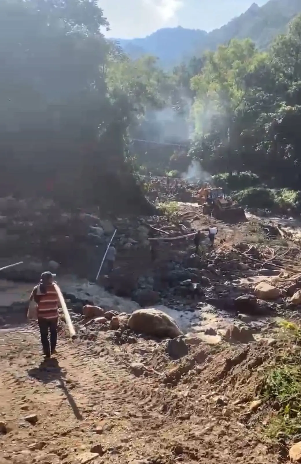 Concepción Las Minas es uno de los municipios más afectados por las inundaciones Crédito de foto Conred.