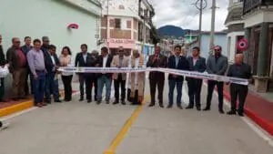 La municipalidad de Salcajá inauguró el mejoramiento de la 2ª calle y 5ª avenida zona 1 que costó Q1 millón 112 mil 320. La obra estuvo suspendida tres años por desacuerdos entre vecinos y  exalcalde.