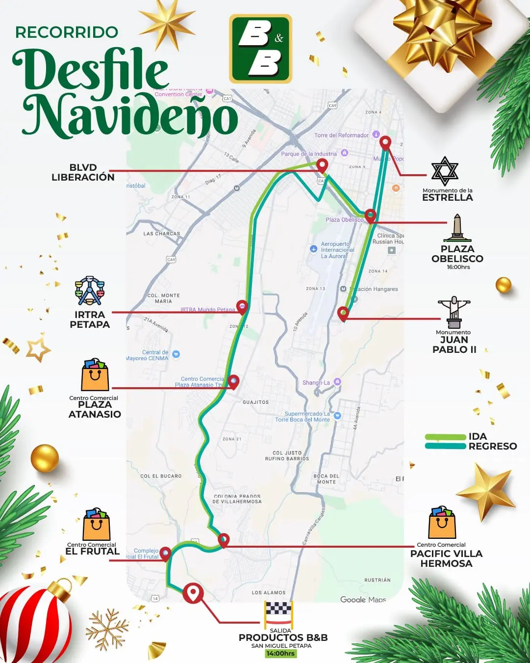 Hace un año la municipalidad de Guatemala amenazó con multas por no tramitar los permisos del recorrido. Este año cuentan con ellos. Imagen: B & B,