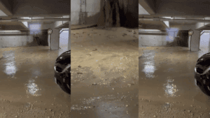 Según los hallazgos técnicos de Empagua, el pozo abandonado habría causado la inundación del sótano de un edificio en zona 13.