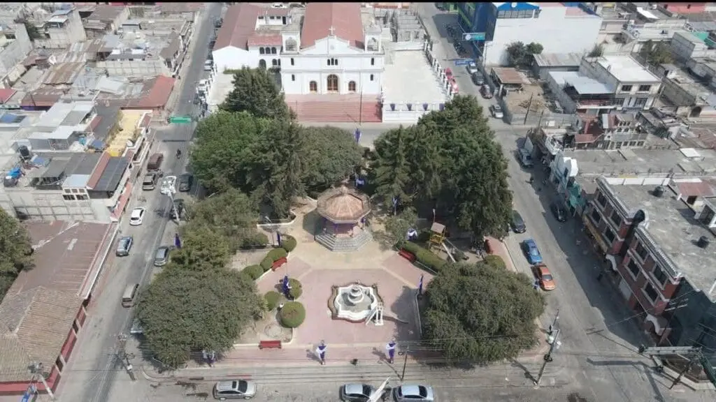El remozamiento del Parque El Carmen costará Q5 millones 589 mil 356. Foto: municipalidad de Salcajá.