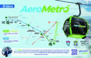 La Línea 1 del AeroMetro comenzó su construcción cerca de la Plaza España. Expertos prevén que, por las estructuras que lo sostendrán, podría anular futuros proyectos de movilidad. 