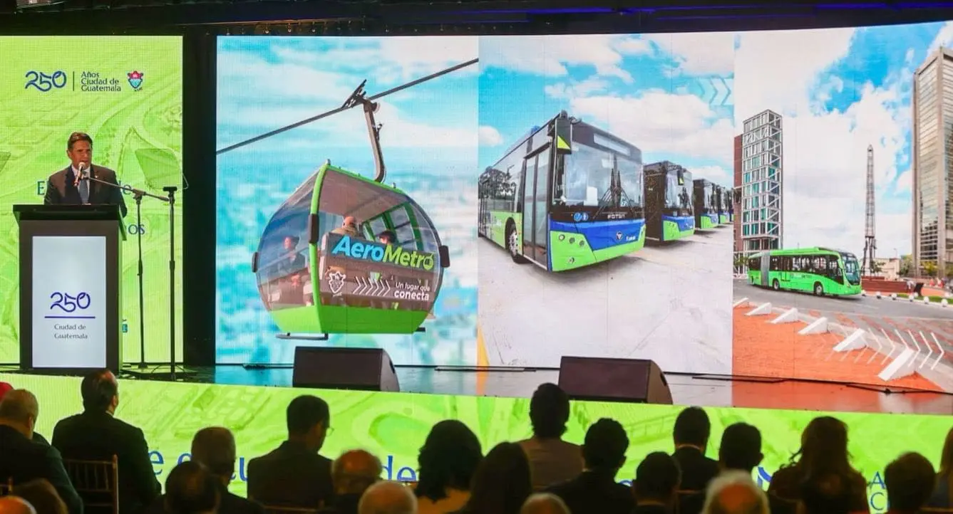 La municipalidad de Guatemala promete un transporte masivo, pero el CEO de la empresa que lo desarrollará asegura que es un sistema alimentador.