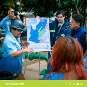 Tras no entregar los horarios del servicio de agua en dos ocasiones (2024 y 2025), la Empresa Municipal de Agua (Empagua), envió un mapa con la distribución general.