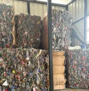 La planta de tratamiento cuenta con áreas de clasificación, almacenaje y compostaje. Foto: Haciendo Eco.