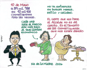Las 10 mil 100 cosmetiqueras costaron Q89 mil 988, las alcaldías auxiliares las entregarán en las actividades del Día de la Madre.