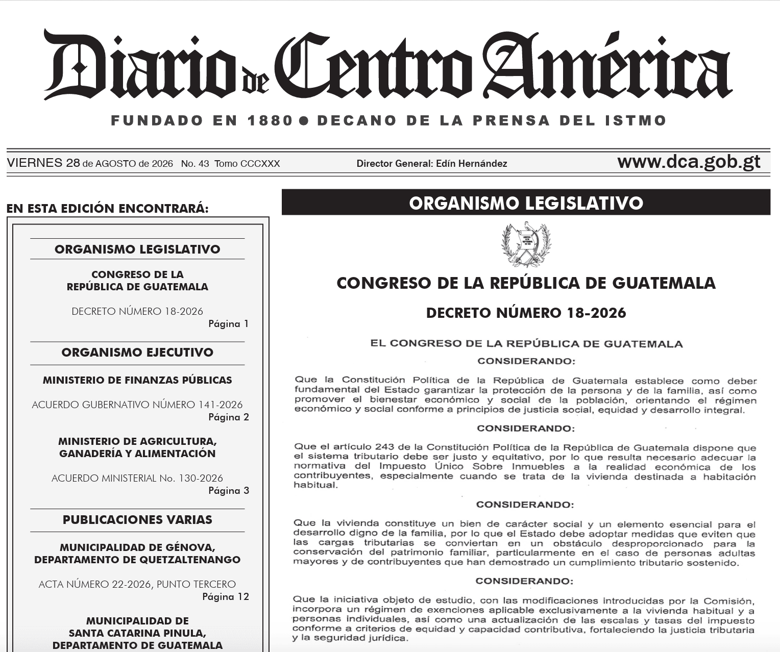 La decisión responde a la falta de margen político del Gobierno frente al Congreso, en 90 días entrará en vigor. Cinco alcaldías serán las más afectadas. 