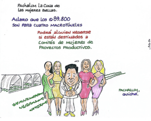 El concejo municipal de Pachalum, Quiché, aprobó la compra de cuatro macrotúneles para los huerto comunitarios.