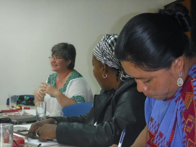 Mujeres de Izabal participan en reuniones de trabajo del Conadur. Foto: Alva Batres.