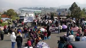 Al menos 20 puntos en todo el país serán bloqueados por el Comité de Desarrollo Campesino (Codeca), este miércoles 26 de octubre. (Foto: Guatevisión)