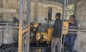 La municipalidad de San Diego reparó hace pocas semanas el pozo de El Porvenir, uno de los cuatro, que está en funcionamiento.