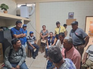 Denuncia de trabajadores en Champerico Retalhuelu