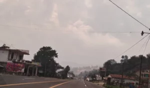 La calidad del aire es peligrosa en Guatemala. Lo que se ve no es solo la contaminación, sino también otro fenómeno atmosférico.