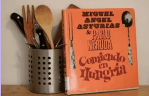 Obra de Neruda y Asturias.