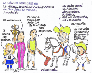La compra incluye dos trofeo para el primero, segundo y tercer lugar del torneo inter aldeas a cargo de Dirección de la Niñez, Juventud y Adolescencia..