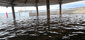 La lluvia cesó hasta principios de enero en San Benito y la isla de Flores, Petén, pero quedaron las secuelas de la subida del lago. Se preparan por si de nuevo llueve pues temen inundarse de nuevo.