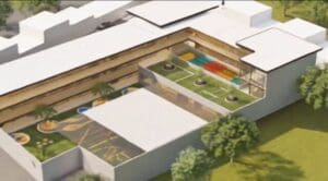 Comenzó con una designación para mejorar el establecimiento por Q17 millones 902 mil, pero cambiaron de opinión y será un establecimiento nuevo de tres niveles con elevador. 