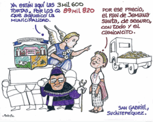 Los vecinos de este municipio de Suchitepéquez comerán pan en Semana Santa, la municipalidad invita.
