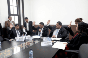 En 2024 llegaron como asistentes personales del diputado Esduin Javier Javier, quien preside la sala del Congreso. Él los nombró sus asesores, pero no tienen formación técnica.