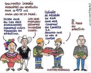 El vehículo servirá para uso de la municipalidad de San Matero Ixtatán, se lee en Guatecompras.