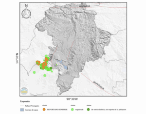 Se registraron 225 sismos en 48 horas. Todos fueron tectónicos, no volcánicos, pese a que los epicentros estuvieron cerca del Volcán de Agua.