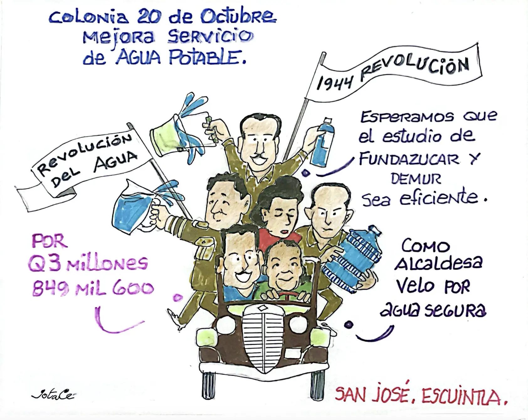 Caricatura por JotaCe.