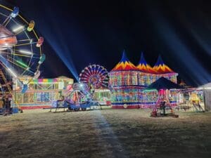 En la feria de San Luis Jilotepeque, Jalapa, hubo show de luces, desfiles y conciertos. La municipalidad facturó por los festejos Q403 mil 358.