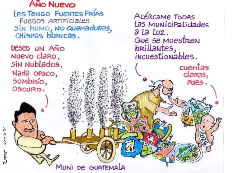 La coordinadora de Convivencia Social de la municipalidad de ciudad de Guatemala solicitó comprar fuegos artificiales y efectos especiales. Costaron Q88 mil.