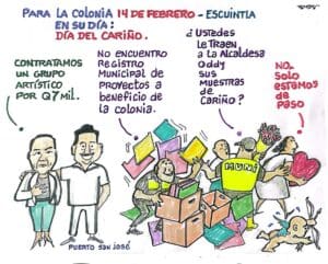 La municipalidad de Puerto San José, Escuintla, contrató por Q7 mil a grupo artístico que se presentará en la colonia 14 de Febrero.
