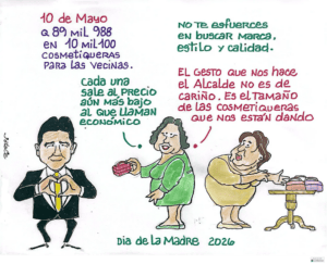 Las 10 mil 100 cosmetiqueras costaron Q89 mil 988, las alcaldías auxiliares las entregarán en las actividades del Día de la Madre.