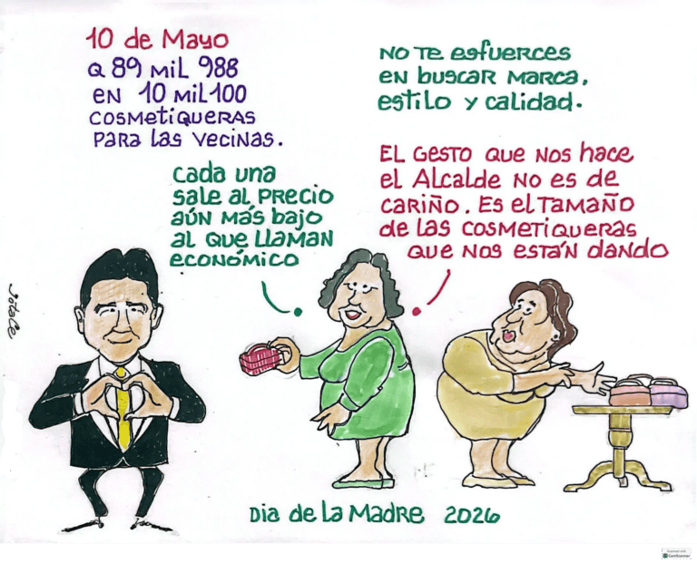 Las 10 mil 100 cosmetiqueras costaron Q89 mil 988, las alcaldías auxiliares las entregarán en las actividades del Día de la Madre.