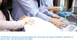 El incremento de Empagua alcanza el precio por servicio de consumo de agua y de alcantarillado para vecinos de ciudad de Guatemala.