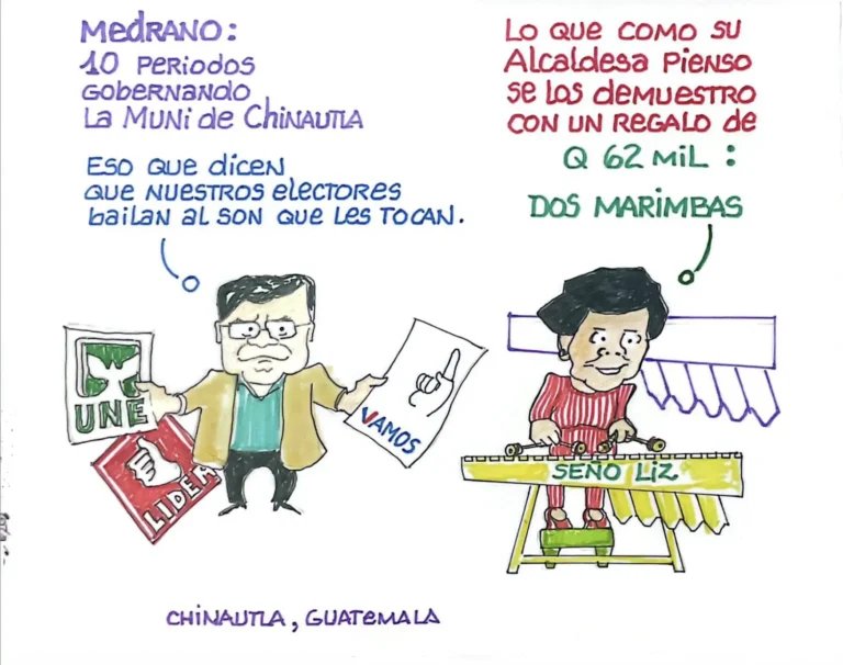 Tras una década de hegemonía política en el municipio, la municipalidad adjudicó la compra de dos marimbas para uso interno.
