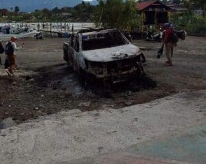 Bomberos Voluntarios reportaron el traslado de tres personas al Hospital Nacional de Sololá. Medios locales que también al abogado del alcalde De Santiago Atitlán lo llevaron a un centro asistencial privado.
